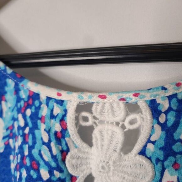 Lilly Pulitzer Good Reef Ember Shift Dress Size 10 - Picture 2 of 7